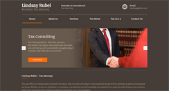 Desktop Screenshot of leburtaxlaw.com